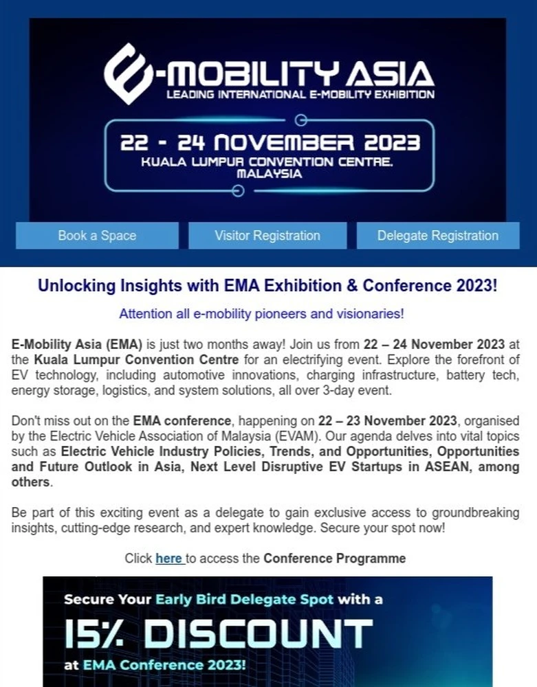 Unlocking Insights with EMA Exhibition Conference 2023